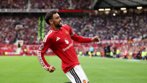 فيديو: هاتريك برونو يقود مانشستر يونايتد لتمزيق إبسويتش